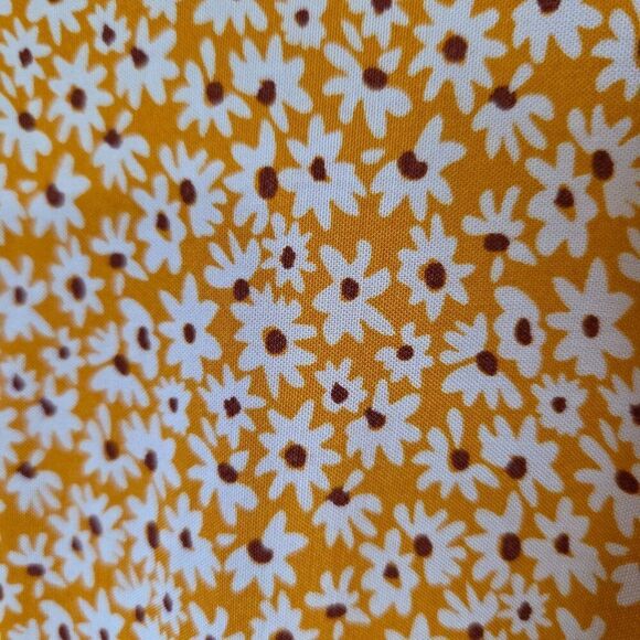 EUC LIKE NEW EMERY ROSE YELLOW DAISY PRINT FLORAL V NECK TIERED MAXI DRESS SZ XL - Picture 11 of 15